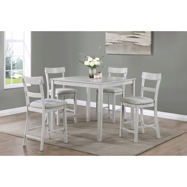 Crown Mark Henderson 5 pc Counter Height Dinette 2754DW-SET IMAGE 1