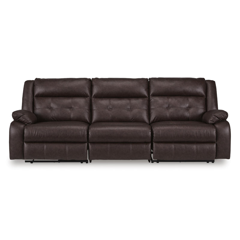 Signature Design by Ashley Punch Up Power Reclining Leather Look 3 pc Sectional 4270258/4270231/4270262 IMAGE 1