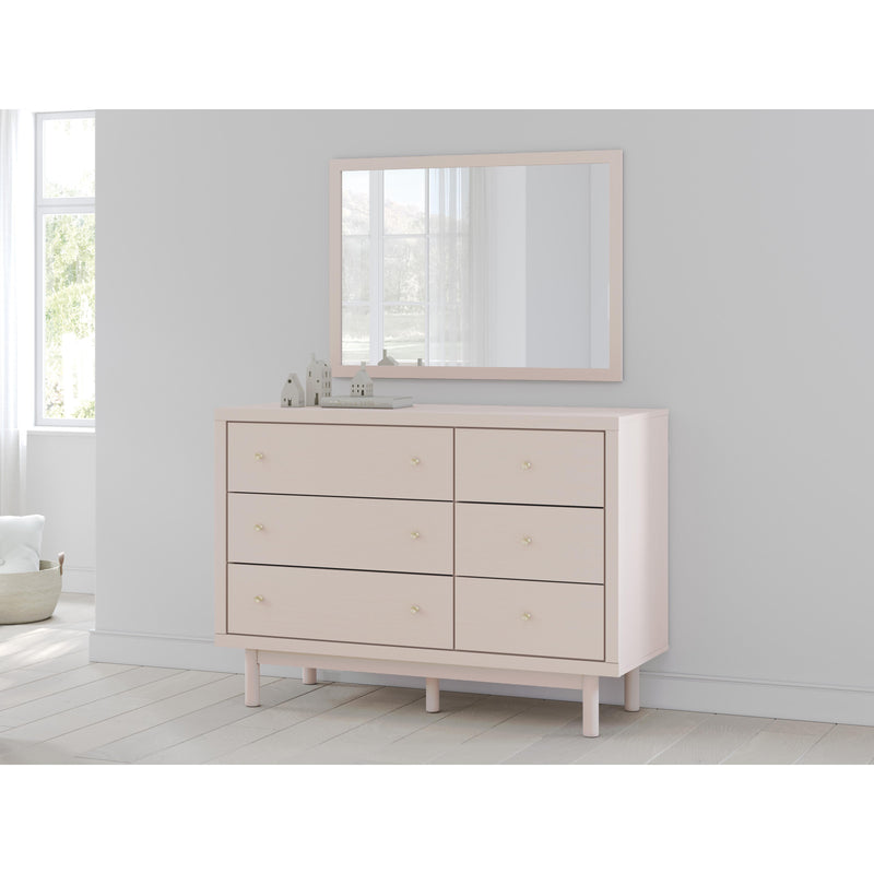 Signature Design by Ashley Wistenpine Dresser with Mirror B1323-221/B1323-36 IMAGE 6