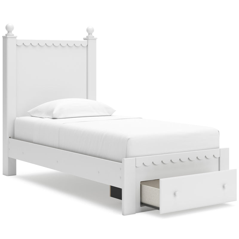 Signature Design by Ashley Mollviney Twin Panel Bed with Storage B2540-52S/B2540-53/B2540-83 IMAGE 2