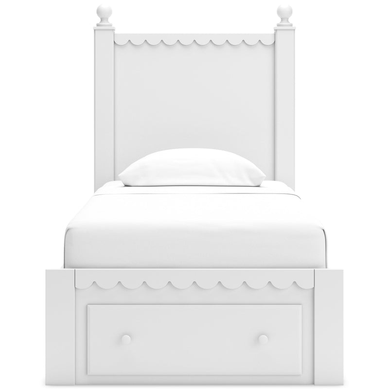 Signature Design by Ashley Mollviney Twin Panel Bed with Storage B2540-52S/B2540-53/B2540-83 IMAGE 3