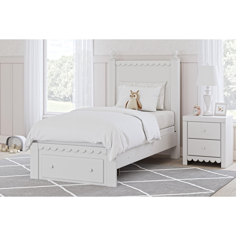 Signature Design by Ashley Mollviney Twin Panel Bed with Storage B2540-52S/B2540-53/B2540-83 IMAGE 7
