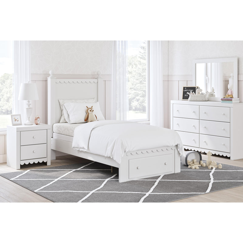 Signature Design by Ashley Mollviney Twin Panel Bed with Storage B2540-52S/B2540-53/B2540-83 IMAGE 9
