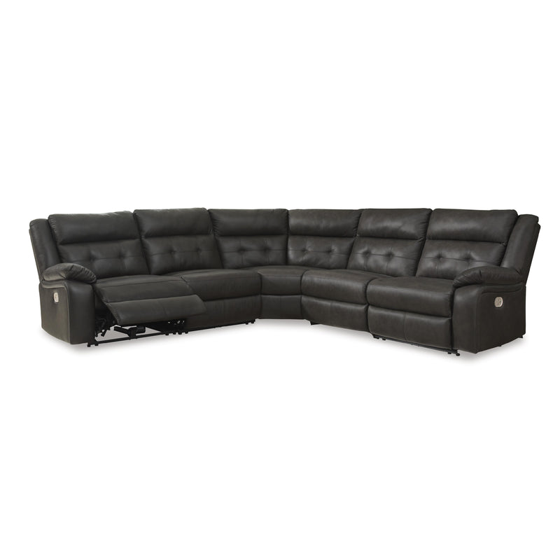 Signature Design by Ashley Mackie Pike Power Reclining 5 pc Sectional U4330558/U4330531/U4330577/U4330546/U4330562 IMAGE 1