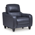 Manufacturer Color_Ocean  Motion Type_Power  -- Mercomatic Power Leather Match Recliner IMAGE 1