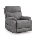  Manufacturer Color_Slate  Motion Type_Power  -- Next Gen Durapella Power Leather Look Recliner IMAGE 1