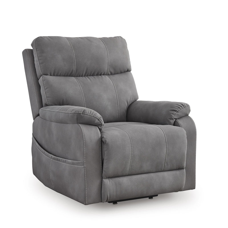 Signature Design by Ashley Next-Gen Durapella Power Leather Look Recliner 4070812 IMAGE 1