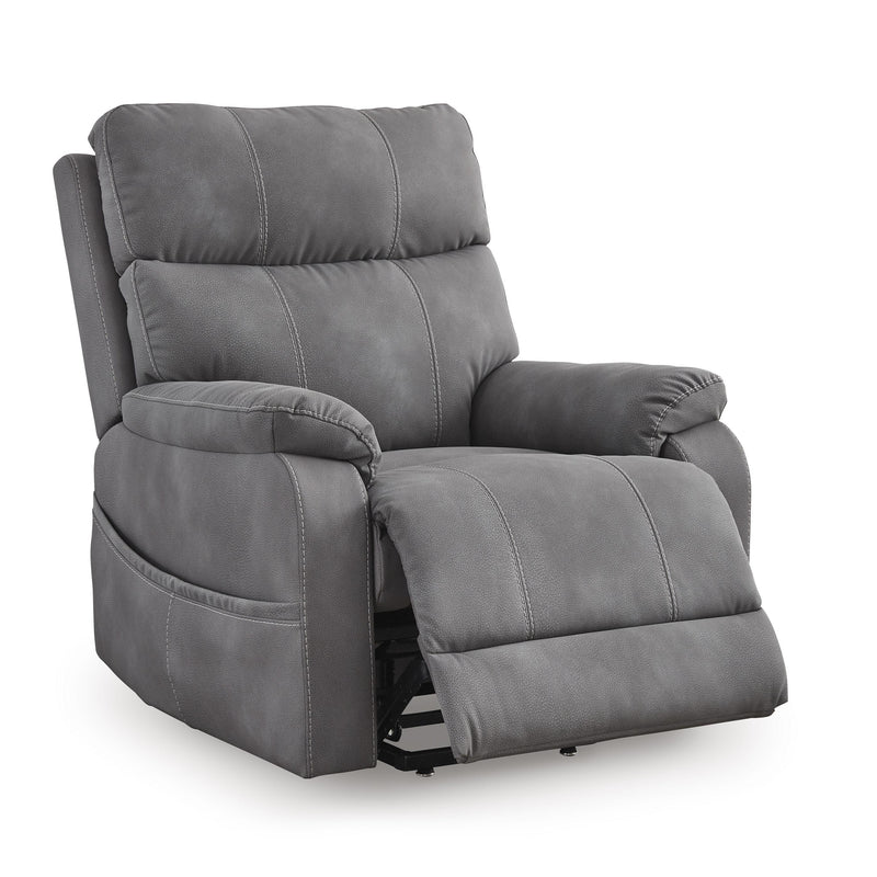 Signature Design by Ashley Next-Gen Durapella Power Leather Look Recliner 4070812 IMAGE 2