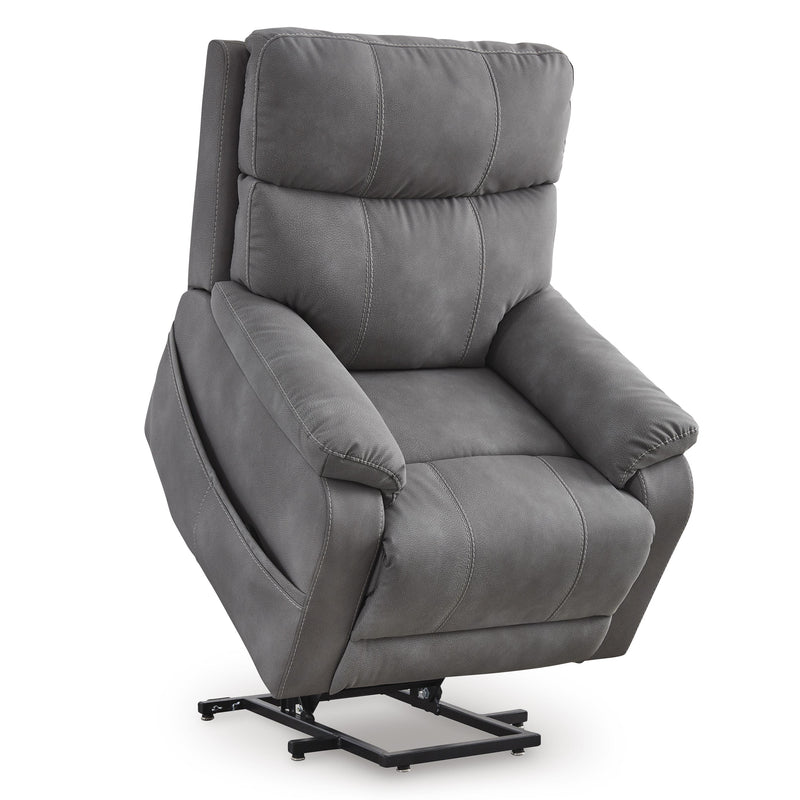 Signature Design by Ashley Next-Gen Durapella Power Leather Look Recliner 4070812 IMAGE 3