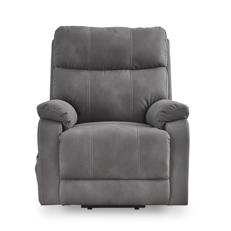 Signature Design by Ashley Next-Gen Durapella Power Leather Look Recliner 4070812 IMAGE 4