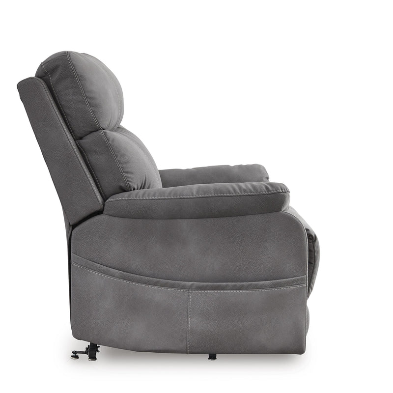 Signature Design by Ashley Next-Gen Durapella Power Leather Look Recliner 4070812 IMAGE 5