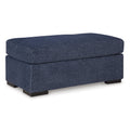  Manufacturer Color_Navy  -- Evansley Fabric Ottoman IMAGE 1