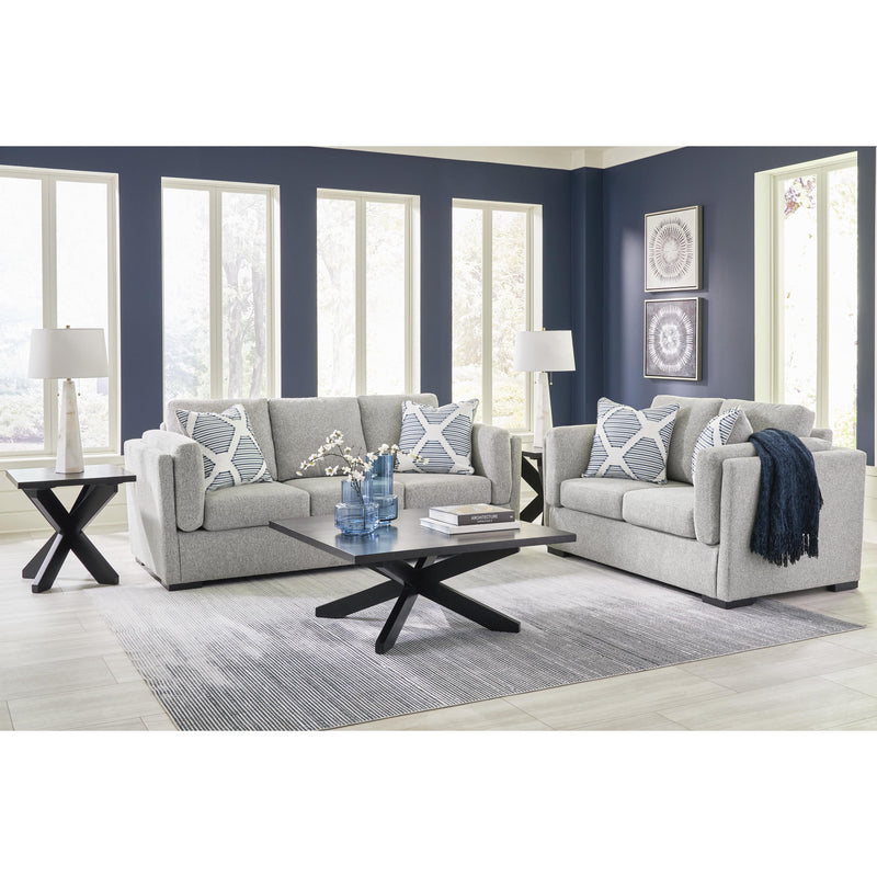  Manufacturer Color_Pewter  Motion Type_Stationary  -- Evansley 5450335 Loveseat IMAGE 11
