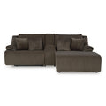  Manufacturer Color_Chocolate  Motion Type_Reclining  -- Top Tier Reclining Fabric Sofa IMAGE 1