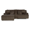  Manufacturer Color_Chocolate  Motion Type_Reclining  -- Top Tier Reclining Fabric Sofa IMAGE 1