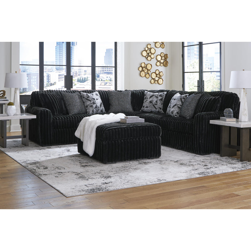 Signature Design by Ashley Midnight-Madness Fabric 3 pc Sectional 9810366/9810377/9810367 IMAGE 6