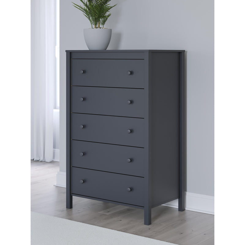 Signature Design by Ashley Simmenfort 5-Drawer Chest EB1528-245 IMAGE 7