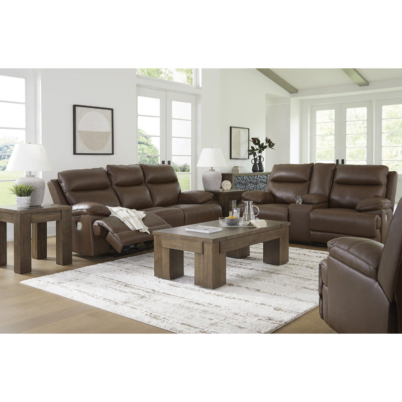 Signature Design by Ashley VonRyan Power Leather Match Recliner U1040013 IMAGE 9