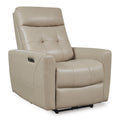  Manufacturer Color_Sand  -- Pisgham U1050313 Power Recliner with Adjustable Headrest IMAGE 1