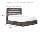 Drystan - Panel Bed