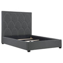 Bowfield - King Headboard, Box 1 of 2 - Charcoal