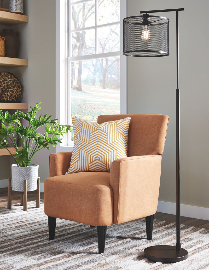 Nolden - Metal Floor Lamp  - Bronze Finish