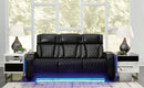 Boyington - 2 Pc. - Power Reclining Sofa And Loveseat - Black
