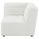 Sunny - Upholstered Corner Chair Natural - Ivory