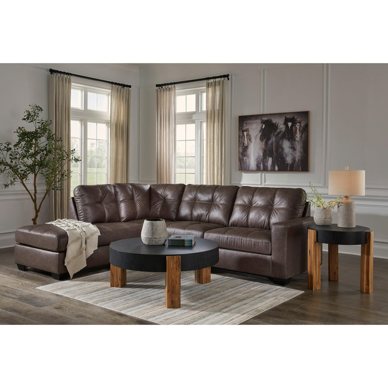 Benchcraft Barlin Mills Leather Look 2 pc Sectional 1700316/1700367 IMAGE 4