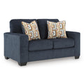  Manufacturer Color_Ink  Motion Type_Stationary  -- Aviemore Stationary Fabric Loveseat IMAGE 1