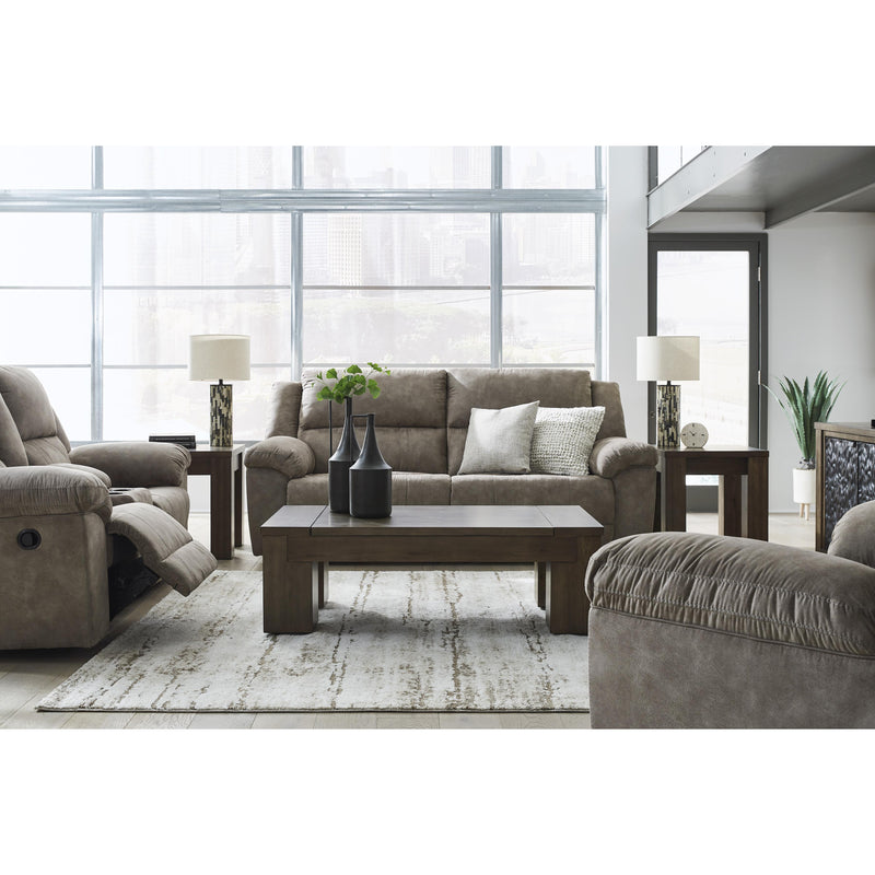 Signature Design by Ashley Laresview Reclining Fabric Loveseat with Console 3720394 IMAGE 10
