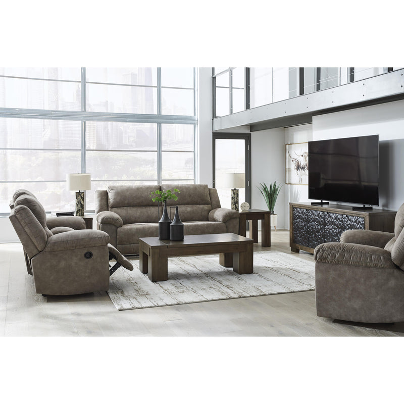 Signature Design by Ashley Laresview Reclining Fabric Loveseat with Console 3720394 IMAGE 16