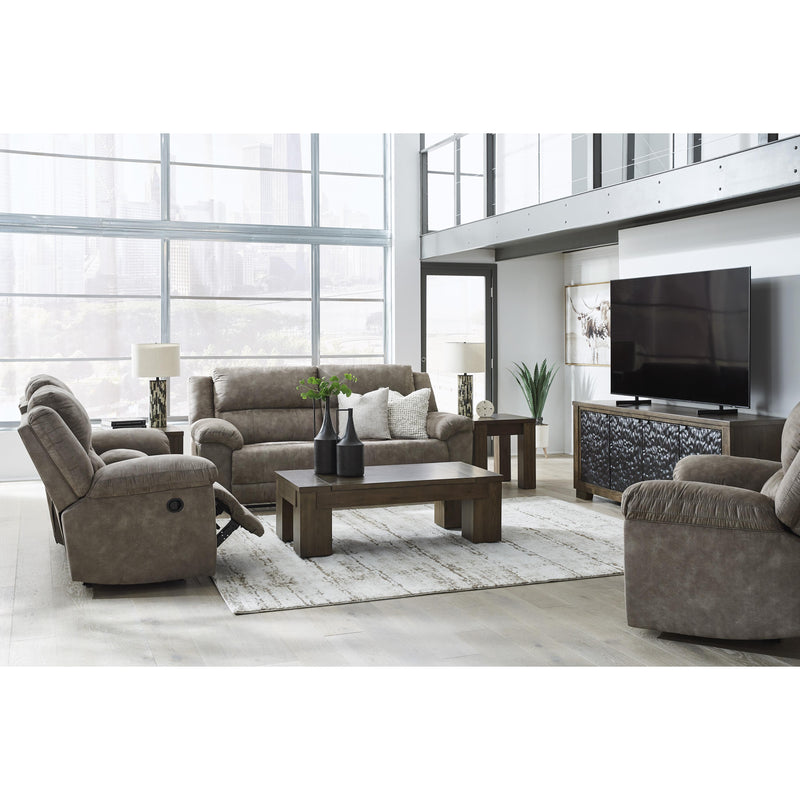Signature Design by Ashley Laresview Reclining Fabric Loveseat with Console 3720394 IMAGE 17