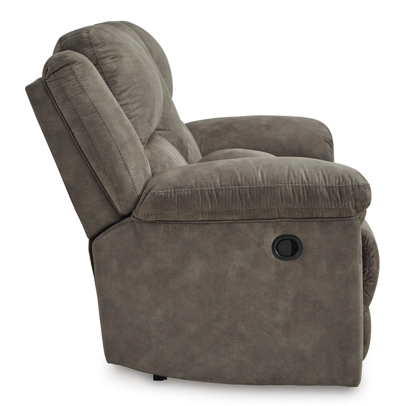 Signature Design by Ashley Laresview Reclining Fabric Loveseat with Console 3720394 IMAGE 4
