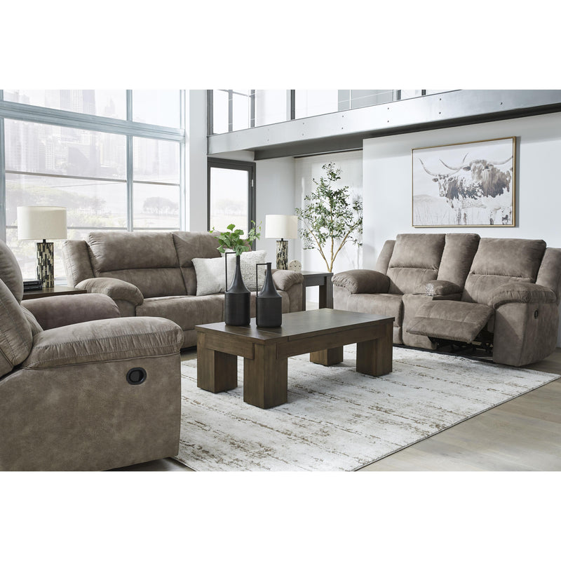Signature Design by Ashley Laresview Reclining Fabric Loveseat with Console 3720394 IMAGE 9