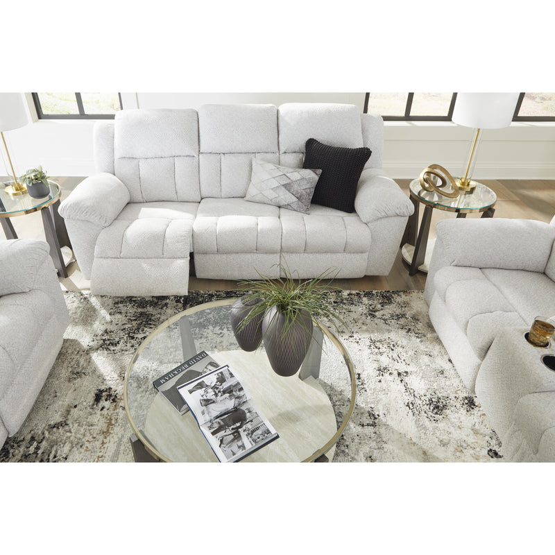 Signature Design by Ashley Frohn Reclining Fabric Loveseat with Console 3740594 IMAGE 10
