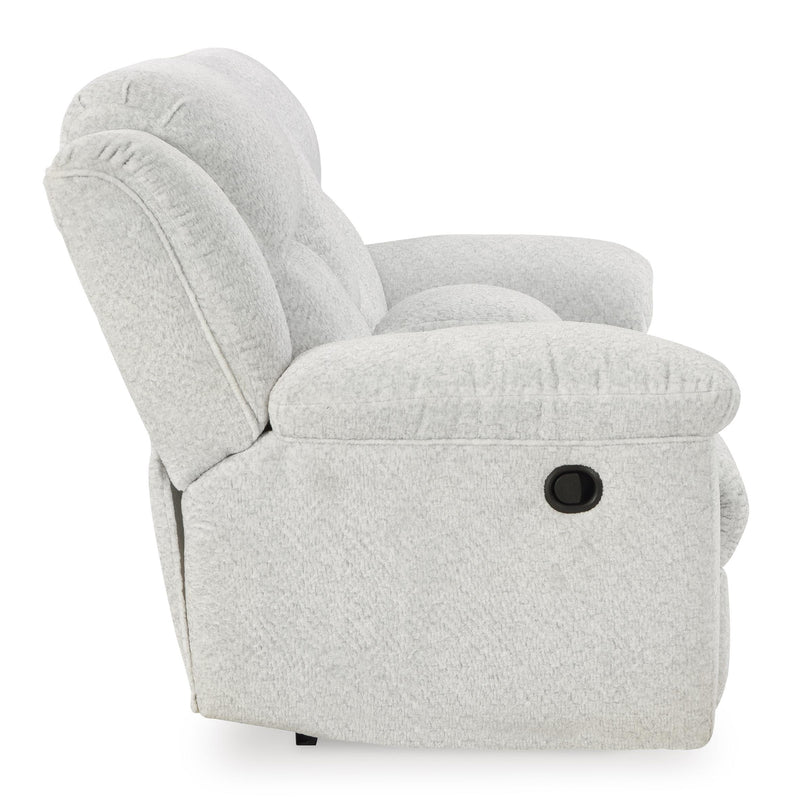 Signature Design by Ashley Frohn Reclining Fabric Loveseat with Console 3740594 IMAGE 4