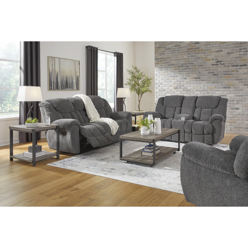 Signature Design by Ashley Foreside Reclining Fabric Loveseat with Console 3810494 IMAGE 11