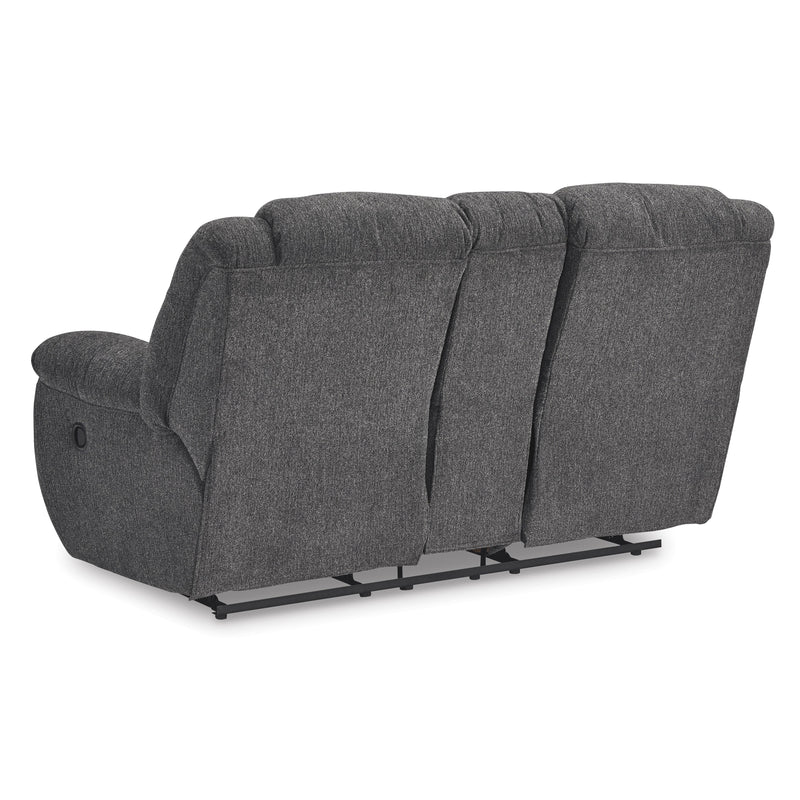 Signature Design by Ashley Foreside Reclining Fabric Loveseat with Console 3810494 IMAGE 5