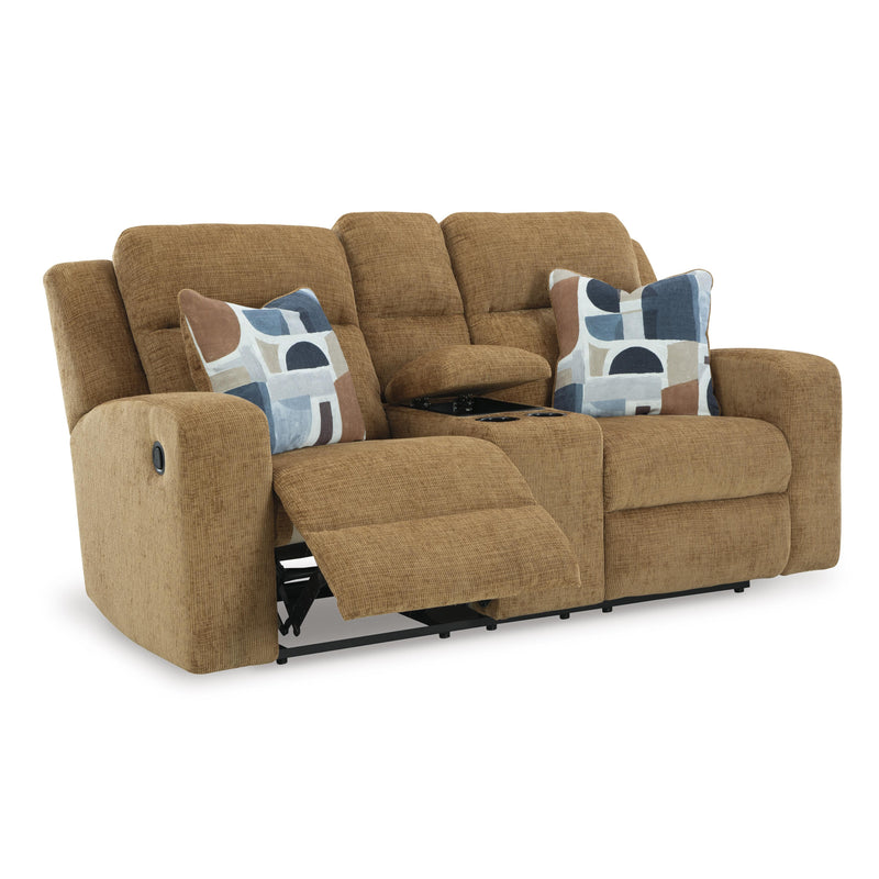 Signature Design by Ashley Kanlow Reclining Loveseat with Console 3860594 IMAGE 2