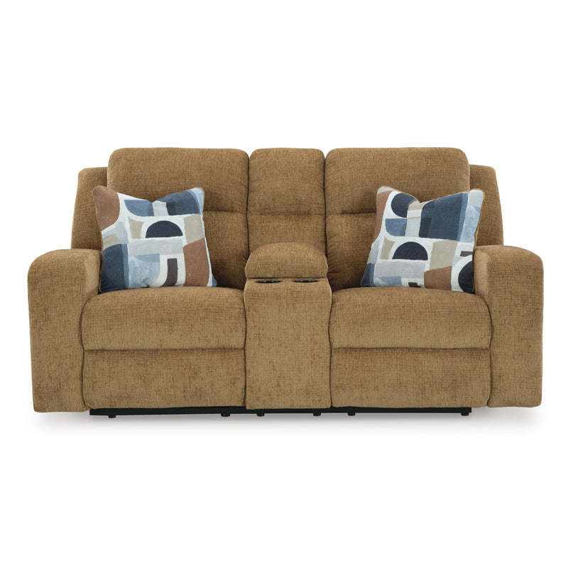 Signature Design by Ashley Kanlow Reclining Loveseat with Console 3860594 IMAGE 3