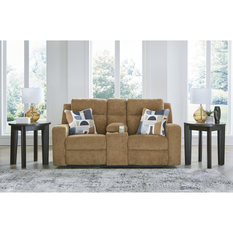 Signature Design by Ashley Kanlow Reclining Loveseat with Console 3860594 IMAGE 5