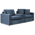  Manufacturer Color_Ink  -- Modmax 92121S3 3 pc Sectional with Storage Console IMAGE 1