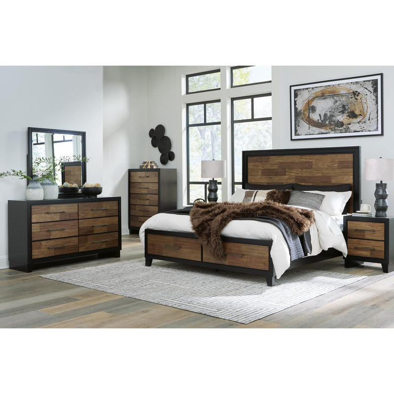 Signature Design by Ashley Kraeburn King Panel Bed with Storage B496-58/B496-56S/B496-197 IMAGE 12