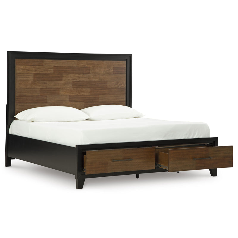 Signature Design by Ashley Kraeburn King Panel Bed with Storage B496-58/B496-56S/B496-197 IMAGE 2