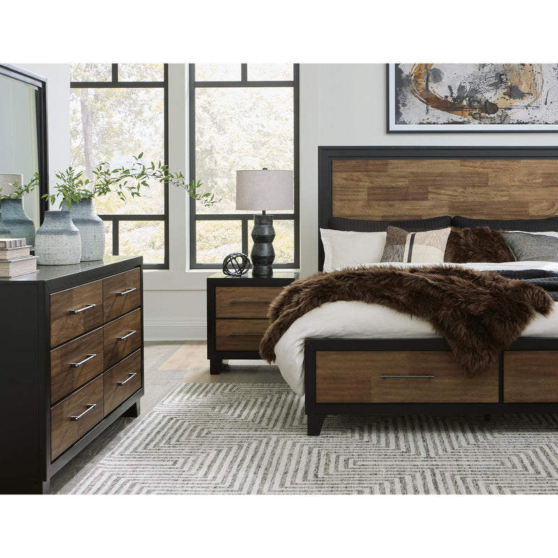 Signature Design by Ashley Kraeburn California King Panel Bed with Storage B496-58/B496-56S/B496-194 IMAGE 8