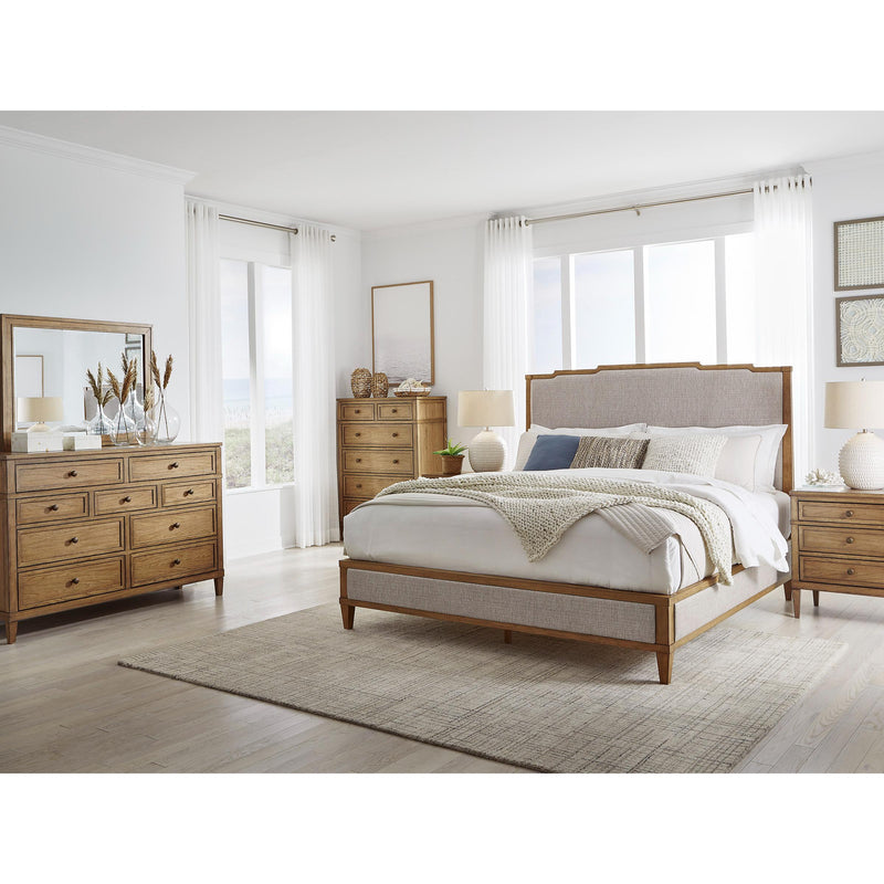  Size_King  -- Sharlance B895B6 King Upholstered Panel Bed IMAGE 10