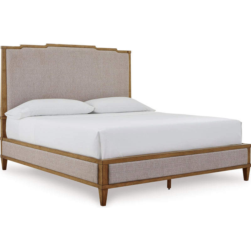  Size_California King  -- Sharlance B895B7 California King Upholstered Panel Bed IMAGE 1