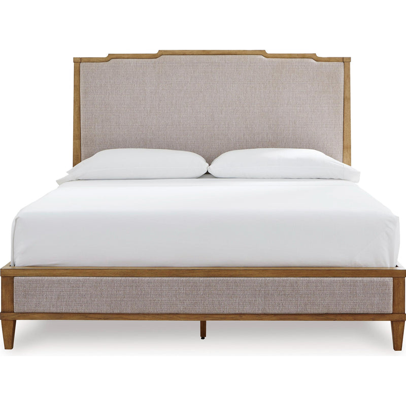  Size_California King  -- Sharlance B895B7 California King Upholstered Panel Bed IMAGE 2