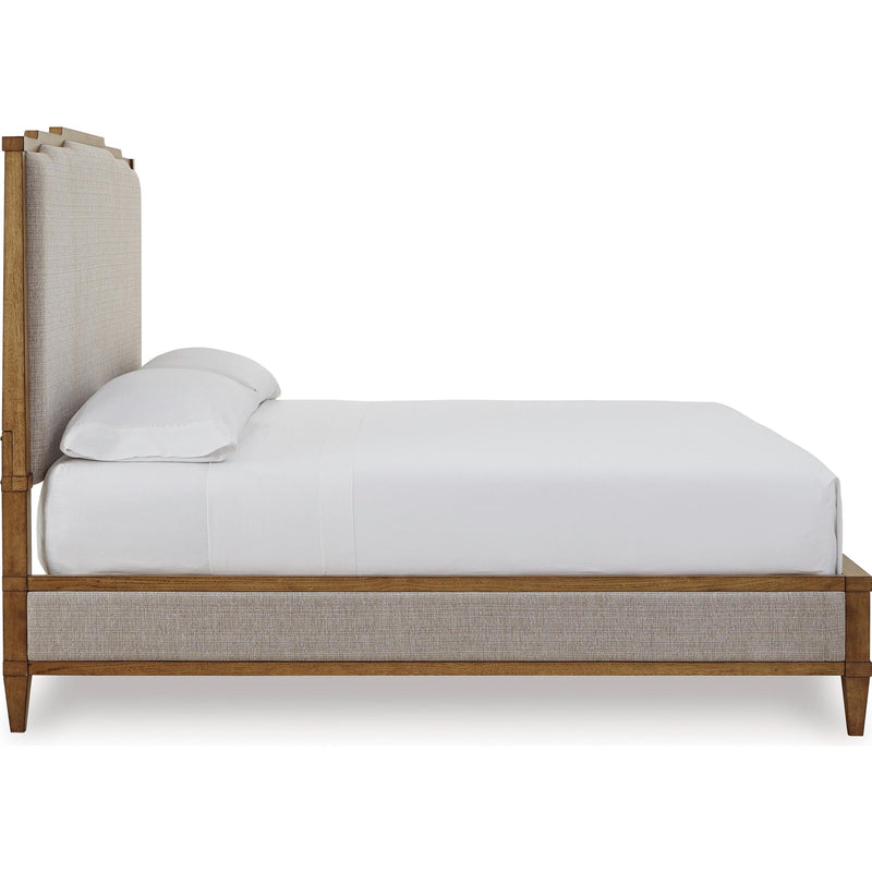  Size_California King  -- Sharlance B895B7 California King Upholstered Panel Bed IMAGE 3
